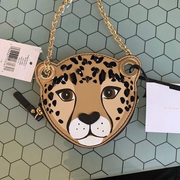kate spade Accessories - NWT Kate Spade Leopard Coin Purse Run Wild